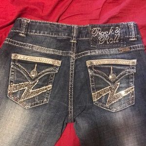 Rock and roll cowgirl jeans